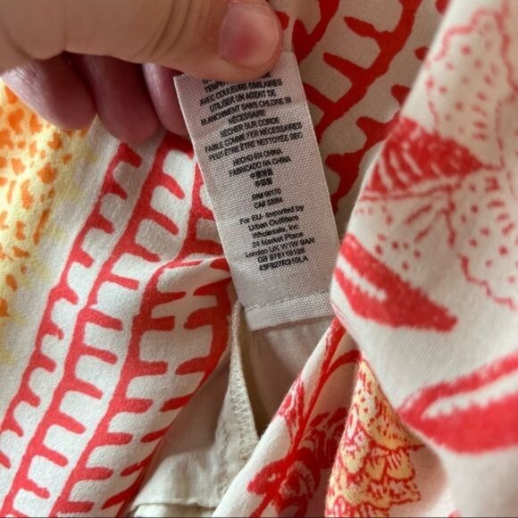 Free People Smocked Tigerlily Panel Midi Dress - Picture 9 of 9